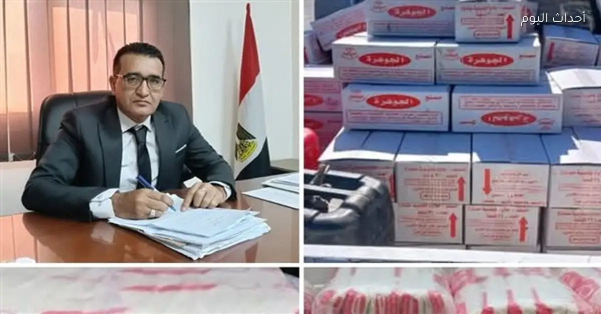 ضبط سلع غذائية مجهولة ووقف تهريب وقود في إسنا