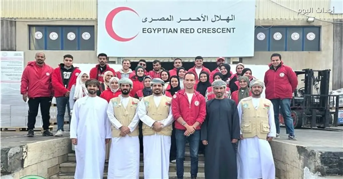 العُمانية للأعمال الخيرية تدعم غزة بآلاف الخيام بالتعاون مع سفارة عمان في القاهرة