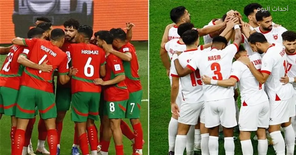 معلقي مباراة المغرب والأردن في نهائي كأس العرب 2025
