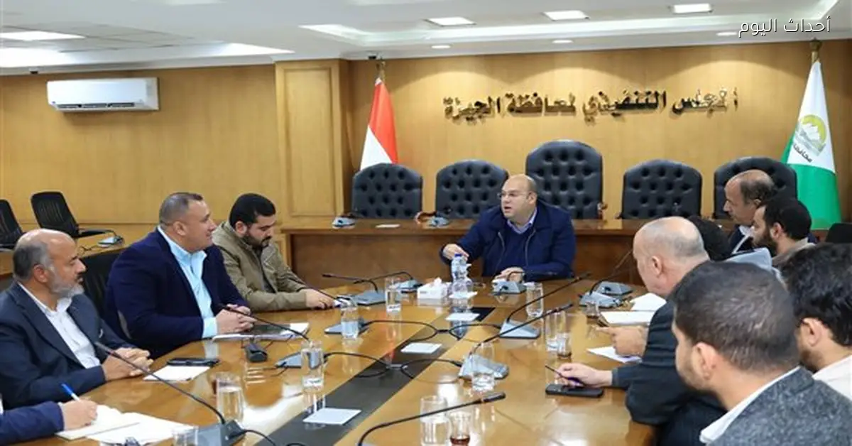 نائب محافظ الجيزة يتفقد تشغيل محطات رفع الصرف الصحي