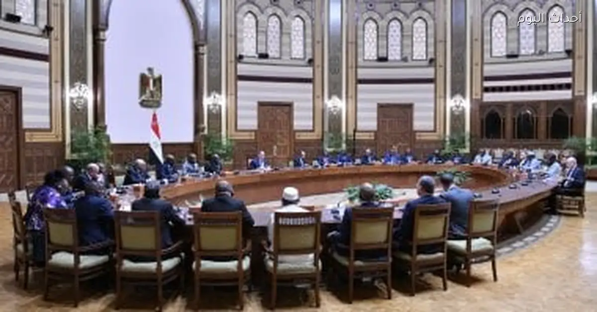 الرئيس السيسي يستقبل المشاركين في المؤتمر الوزاري لمنتدى الشراكة روسيا أفريقيا