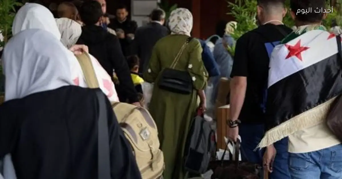 وصول أول طائرة من السودان إلى مطار دمشق تحمل سوريين