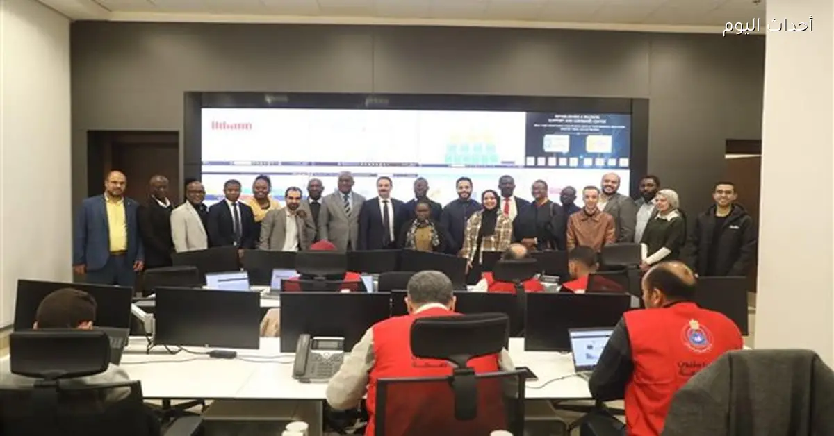 وفد ناميبي يتعرف على تجربة مصر في إدارة الأزمات والتحول الرقمي