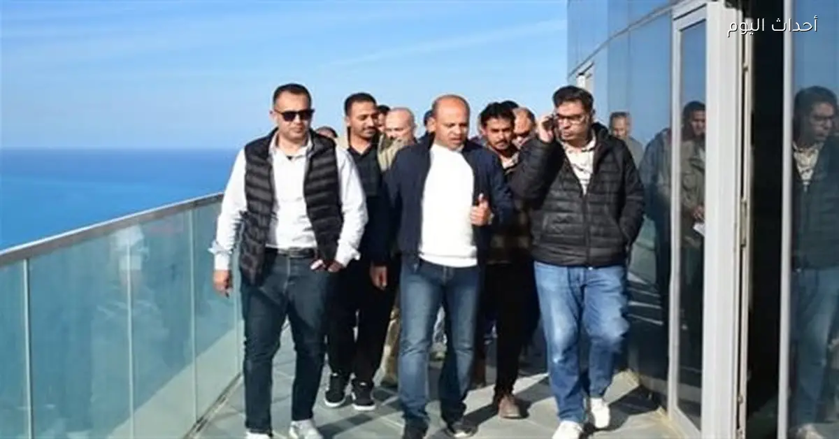 مساعد نائب رئيس الهيئة يزور مشروعات التنمية بالعلمين الجديدة