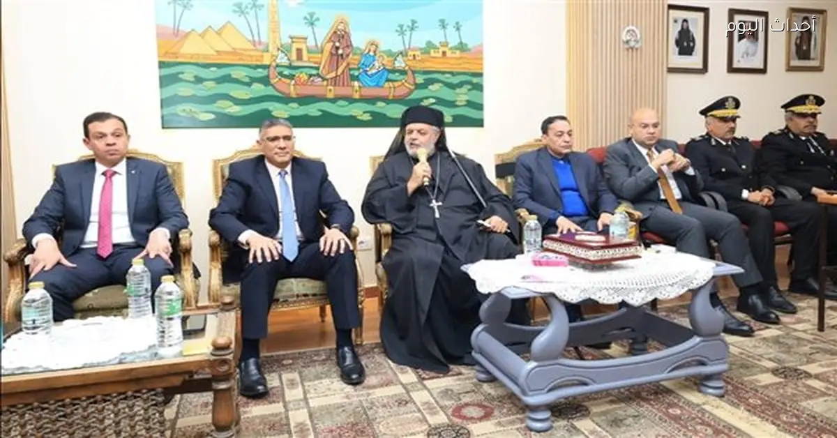 محافظ الجيزة يهنئ الأقباط بعيد الميلاد المجيد