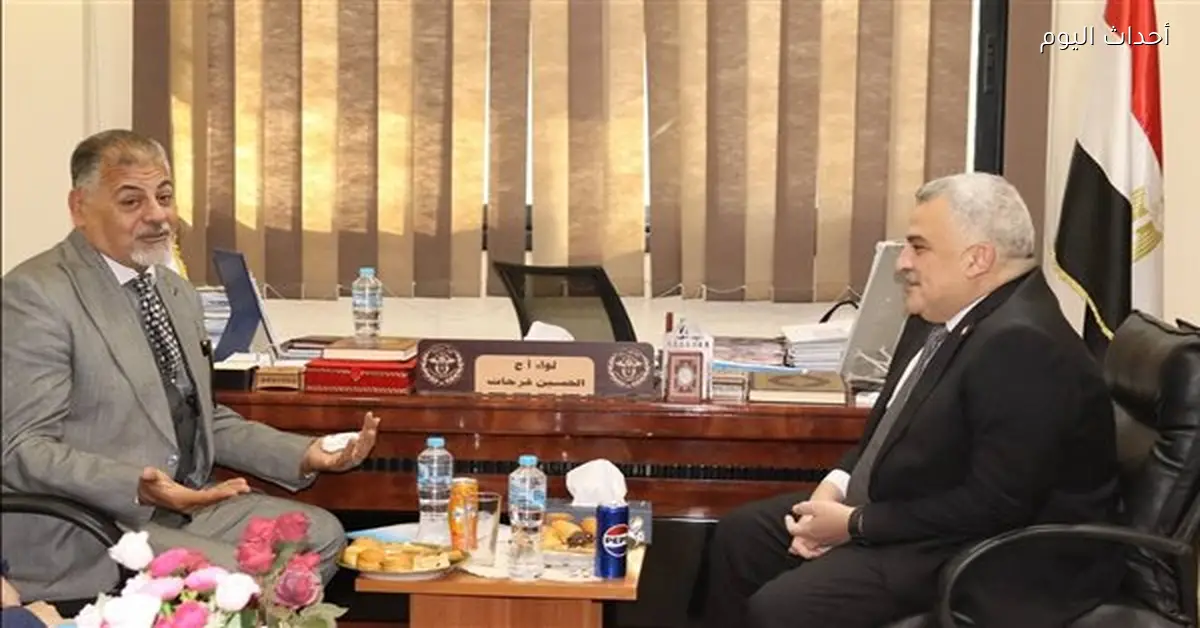 تعاون بين “حماية البحيرات” وجامعة السويس لتطوير الثروة السمكية