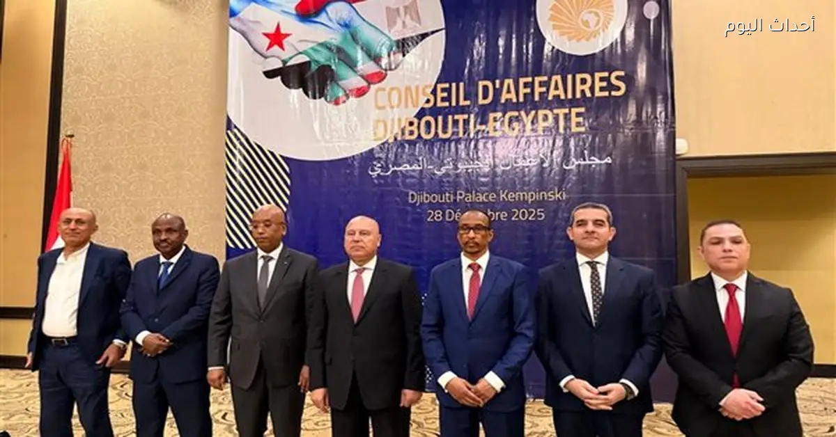 كامل الوزير يناقش تعزيز التعاون بين مصر وجيبوتي
