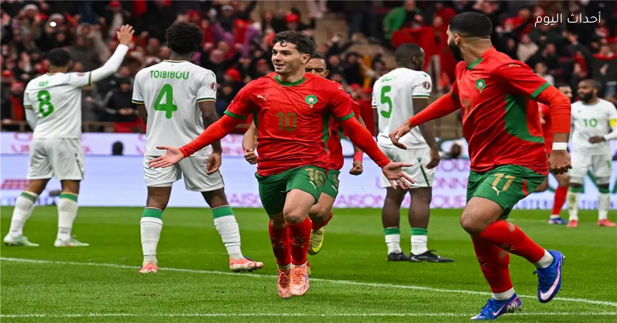 إبراهيم دياز يحرز هدف المغرب الأول في شباك جزر القمر