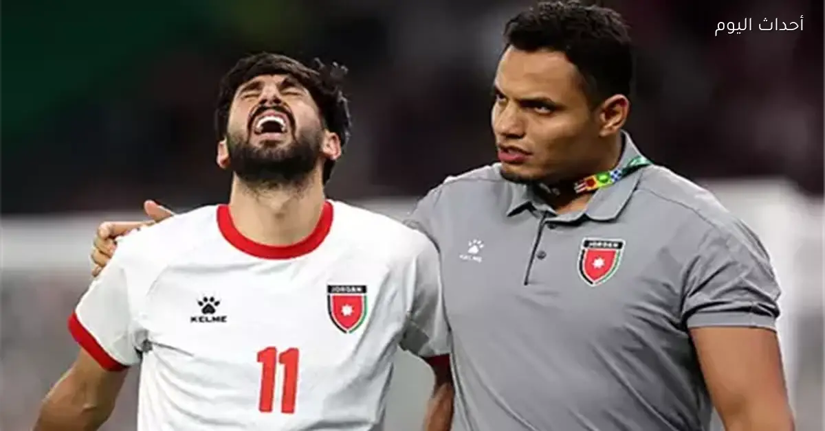 إصابة صفقة الأهلي الجديدة يزن النعيمات في الرباط الصليبي