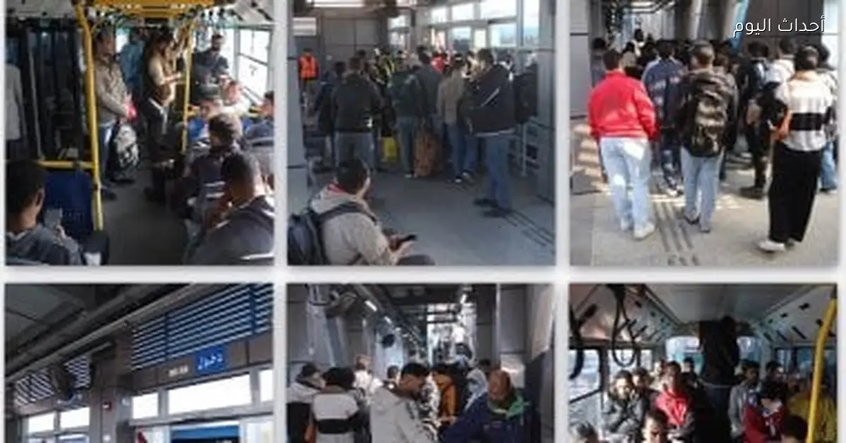 إقبال كبير على الأتوبيس الترددي وزمن تقاطر منتظم