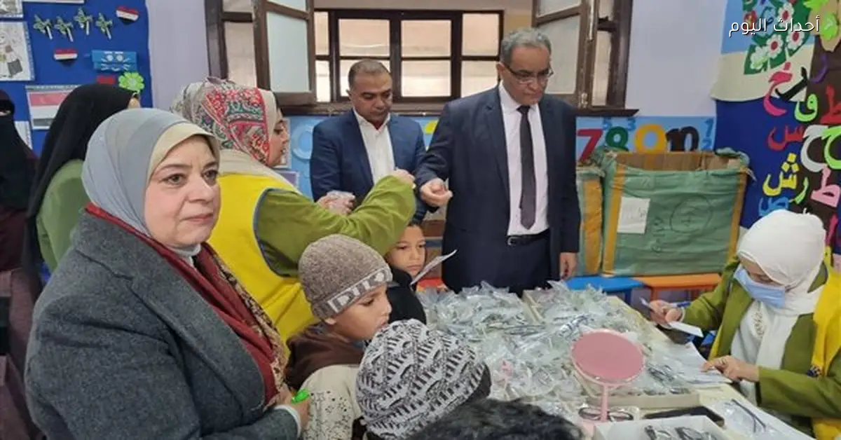 الأتوبيس الداعم يتفقد مدارس بني سويف لرصد الانضباط الدراسي