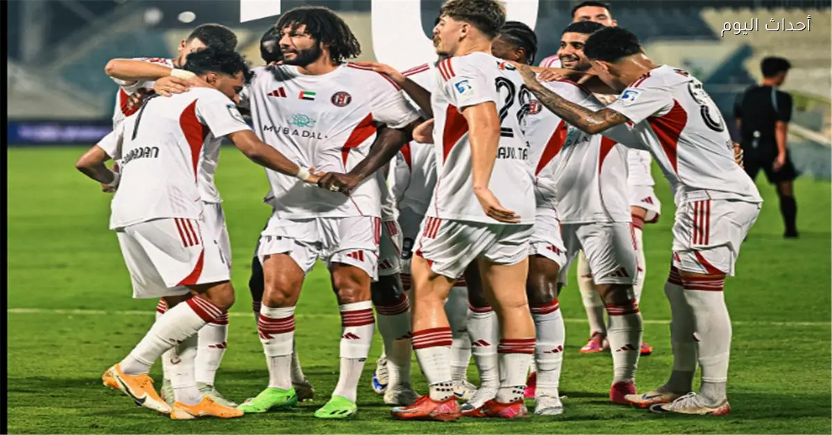 النني يقود الجزيرة للفوز على الظفرة بأربعة أهداف في الدوري الإماراتي