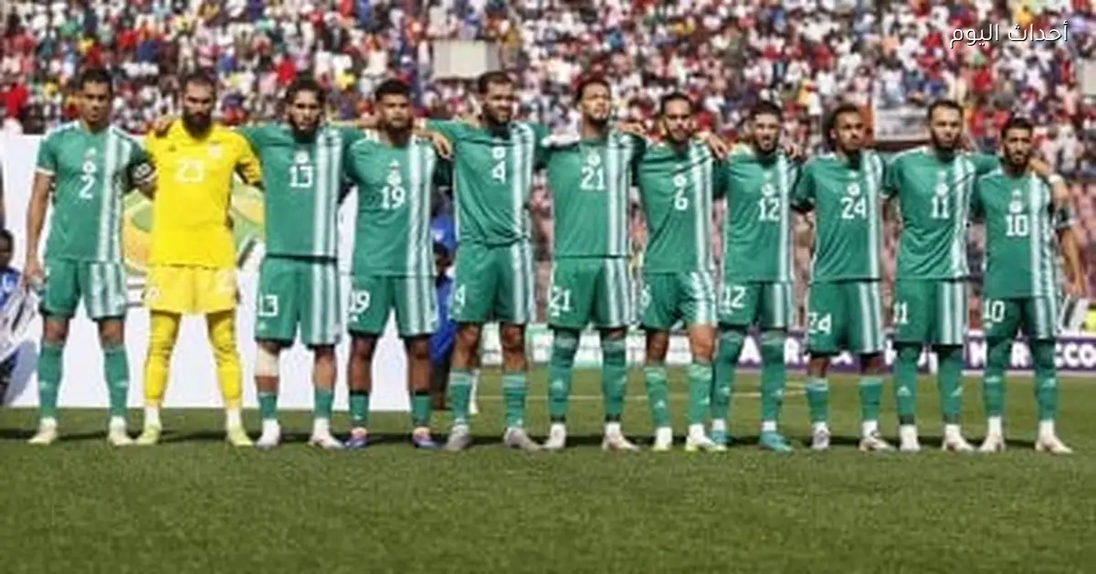 تشكيل الجزائر أمام غينيا الاستوائية في كأس أمم أفريقيا