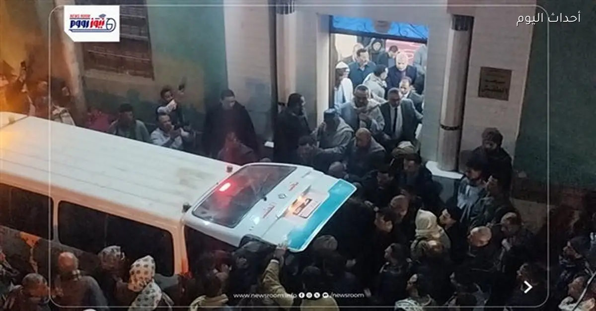 تشييع جثمان المستشارة سهام صبري الأنصاري في قنا