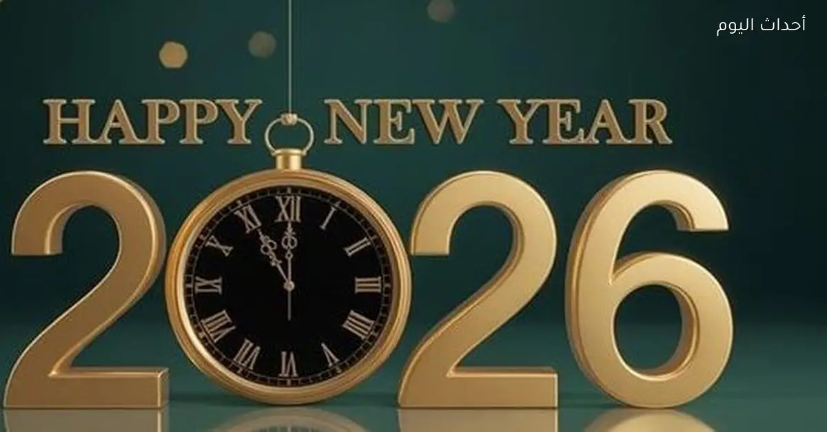 تهنئة رومانسية بمناسبة رأس السنة 2026 للأحباب