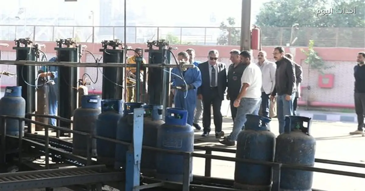 حملات تفتيش مشتركة بين البترول والتموين على مصانع تعبئة البوتاجاز