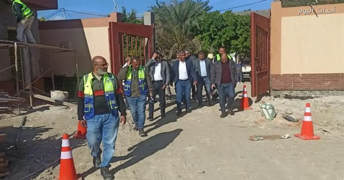 رئيس الجهاز التنفيذي يزور مشروعات الصرف الصحي في الإسكندرية