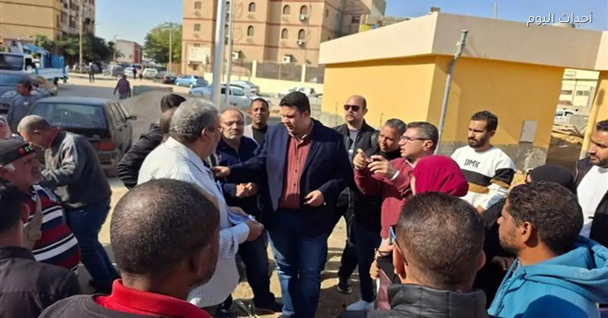 رفع الإشغالات وتحسين النظافة في حي الأربعين بالسويس