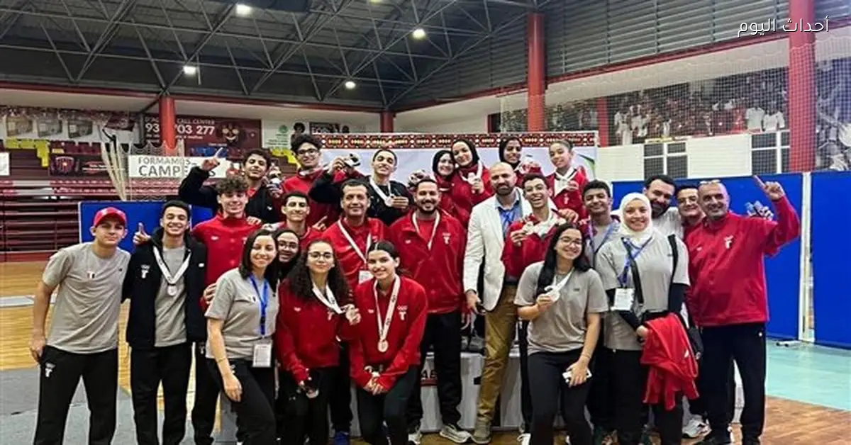زيادة ميداليات البعثة المصرية في دورة الألعاب الأفريقية للشباب إلى 65 ميدالية