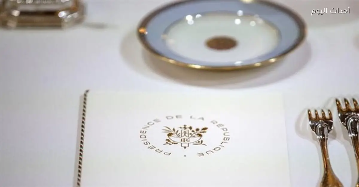 سرقة أطباق من قصر الإليزيه بعد فضيحة اللوفر