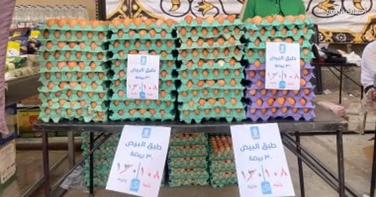 سوق شارع فيصل يبيع كرتونة البيض بـ108 جنيهات