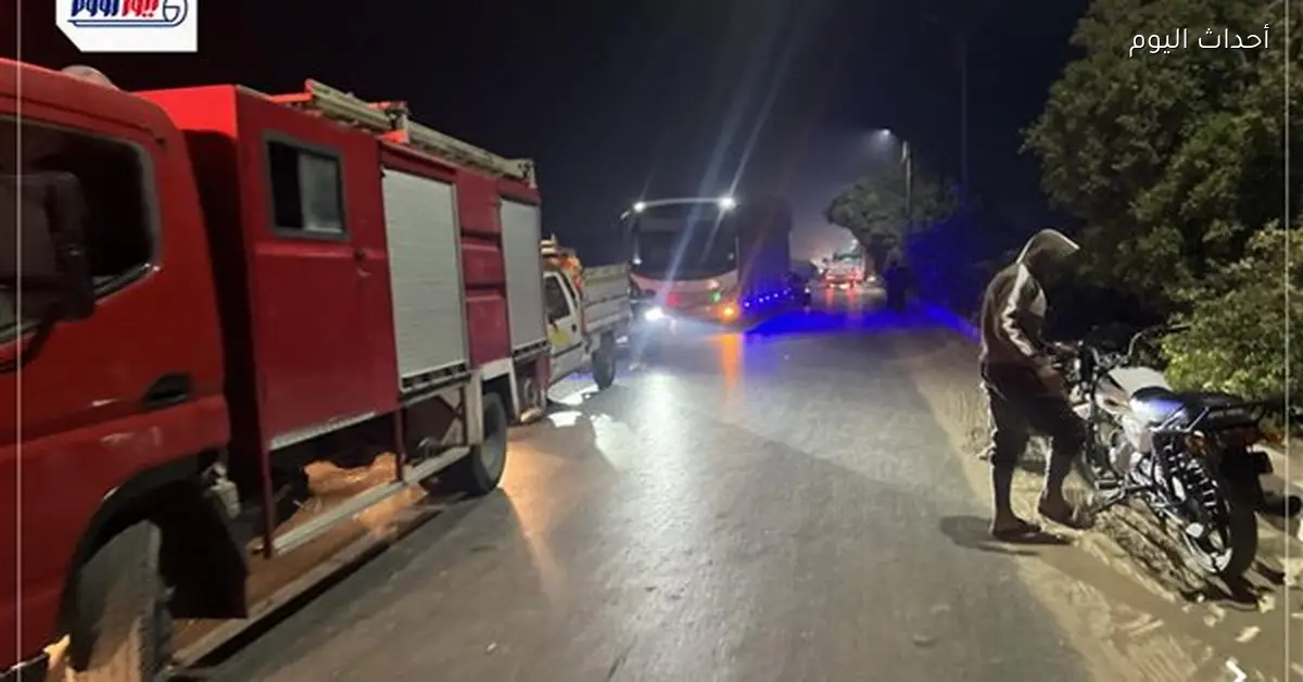 ضحايا حادث اصطدام تريلا بدراجات نارية في قنا