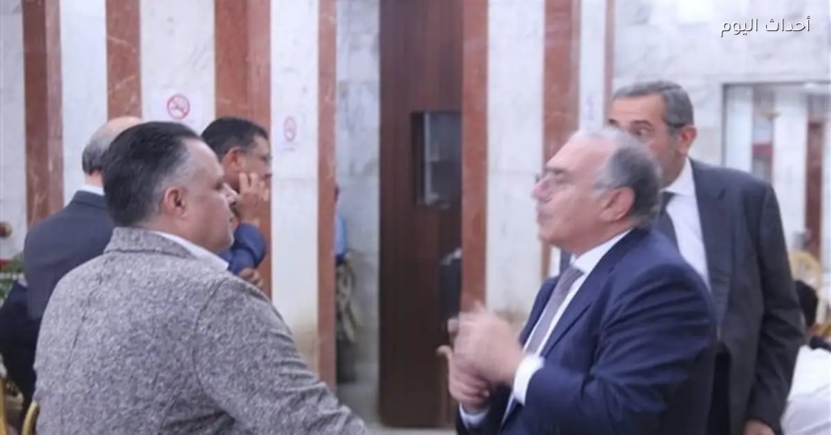 عبد الله يهنئ علاء أبو الخير برئاسة غرفة الصناعات المعدنية