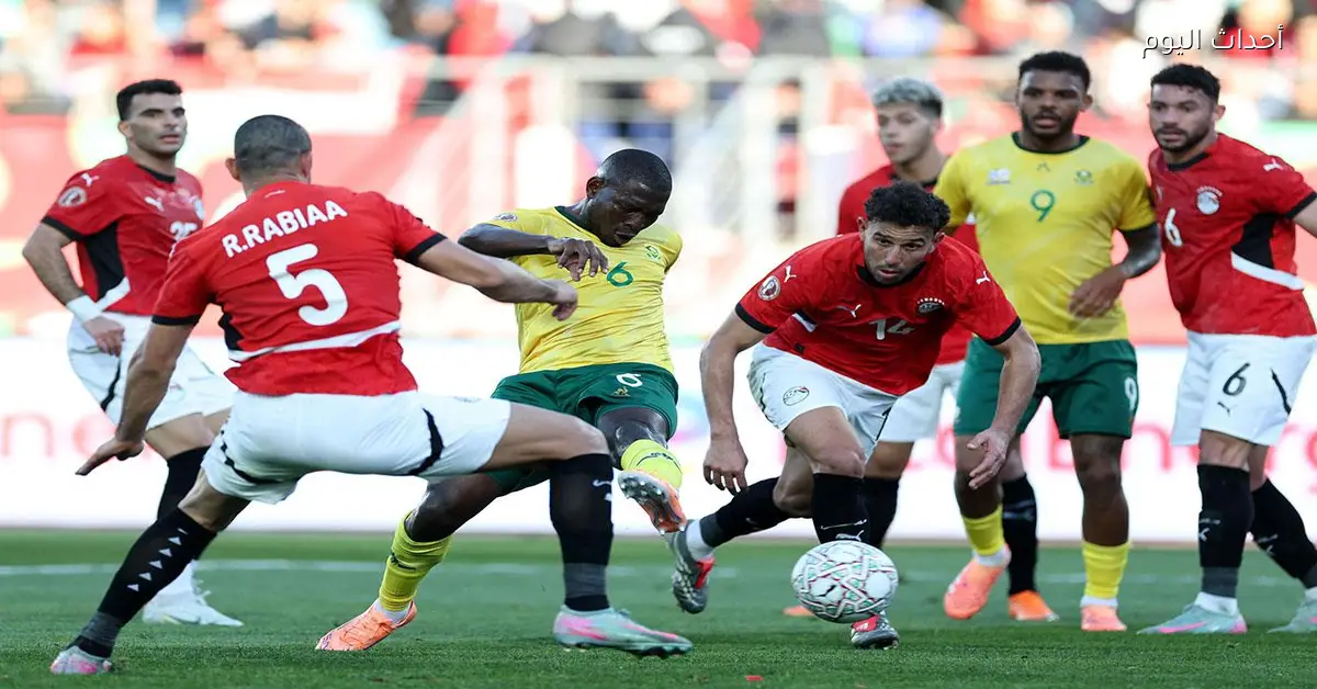 ليكيب تبرز تألق لاعب منتخب مصر في مواجهة جنوب إفريقيا