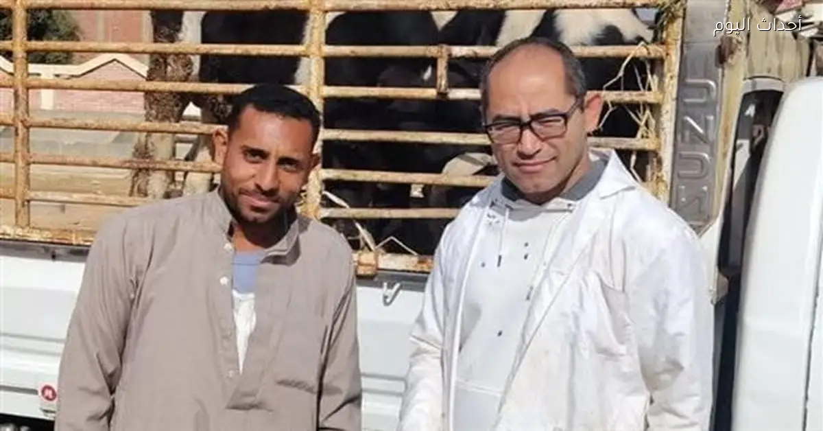 متابعة سوق السبت وتحصين الحيوانات ضد الحمى القلاعية في السويس