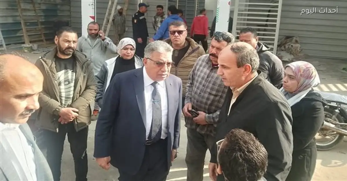 محافظ الدقهلية يتفقد استعدادات معرض السلع الغذائية بعبدالسلام عارف