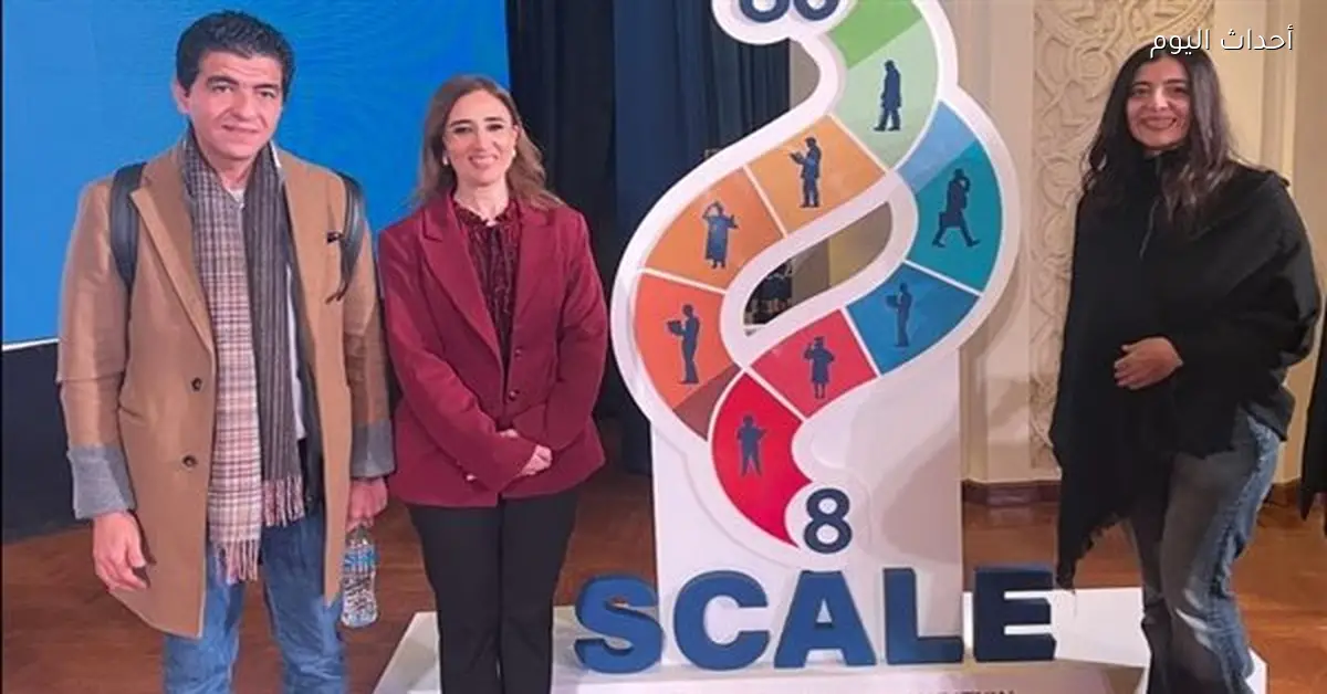 محمد أبو النجا نجاتي يحصل على Scale Pin من الجامعة الأمريكية بالقاهرة