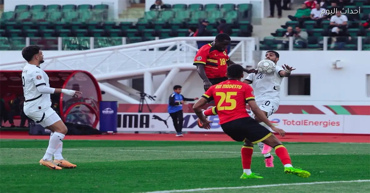 مصر تفوز برجل المباراة أمام أنجولا في كأس أمم إفريقيا 2025
