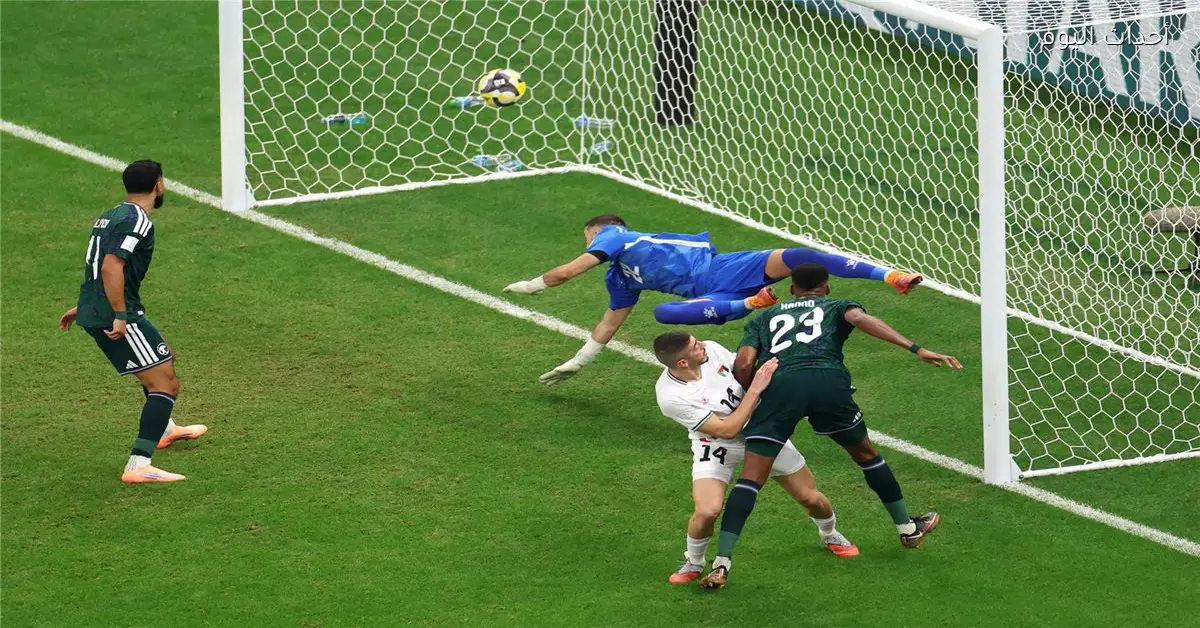 معلقو مباراة الأردن والسعودية في كأس العرب اليوم