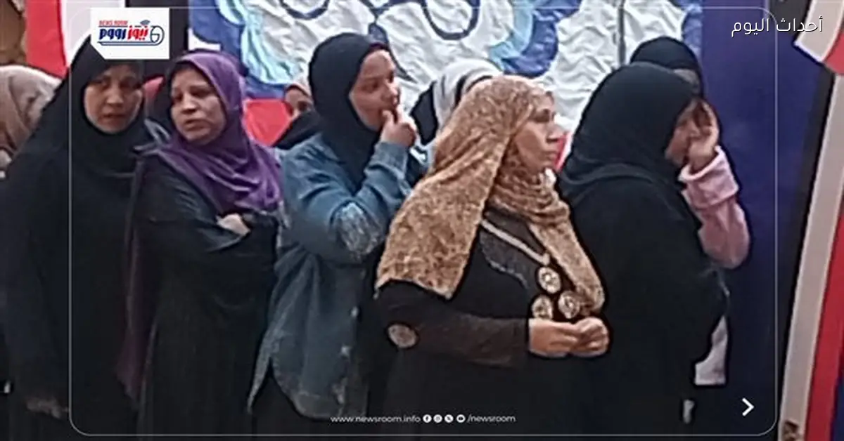 نساء قنا يتصدرن التصويت في الانتخابات بنسبة عالية