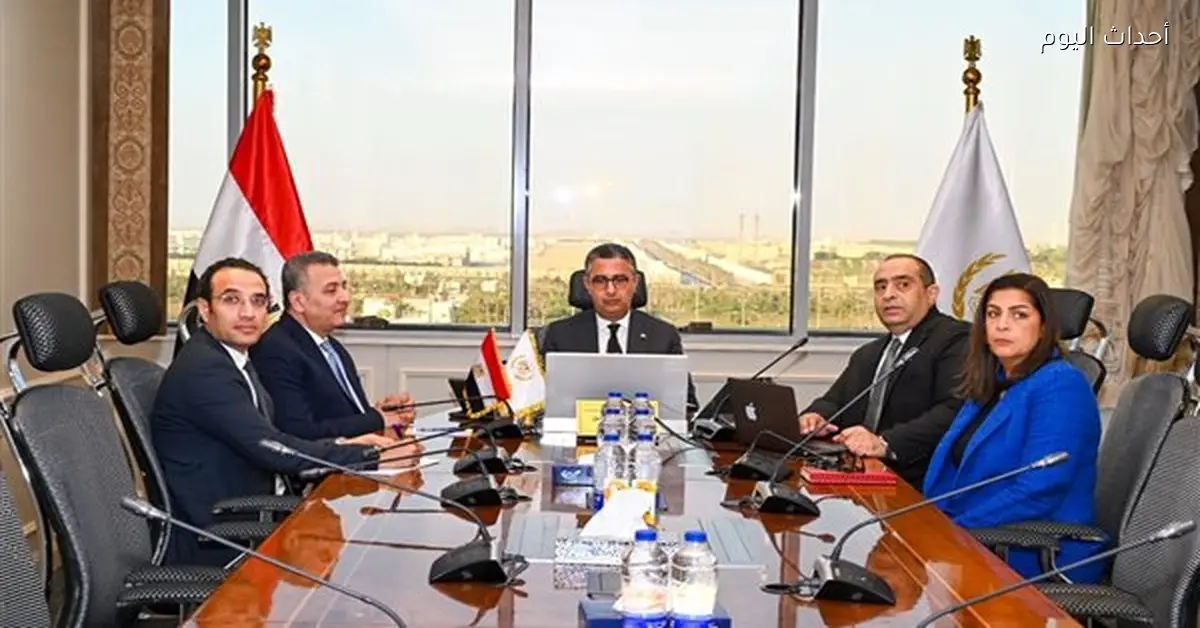 وزير التموين يبحث مع رئيس مصلحة دمغ المصوغات سبل تطوير العمل المشترك