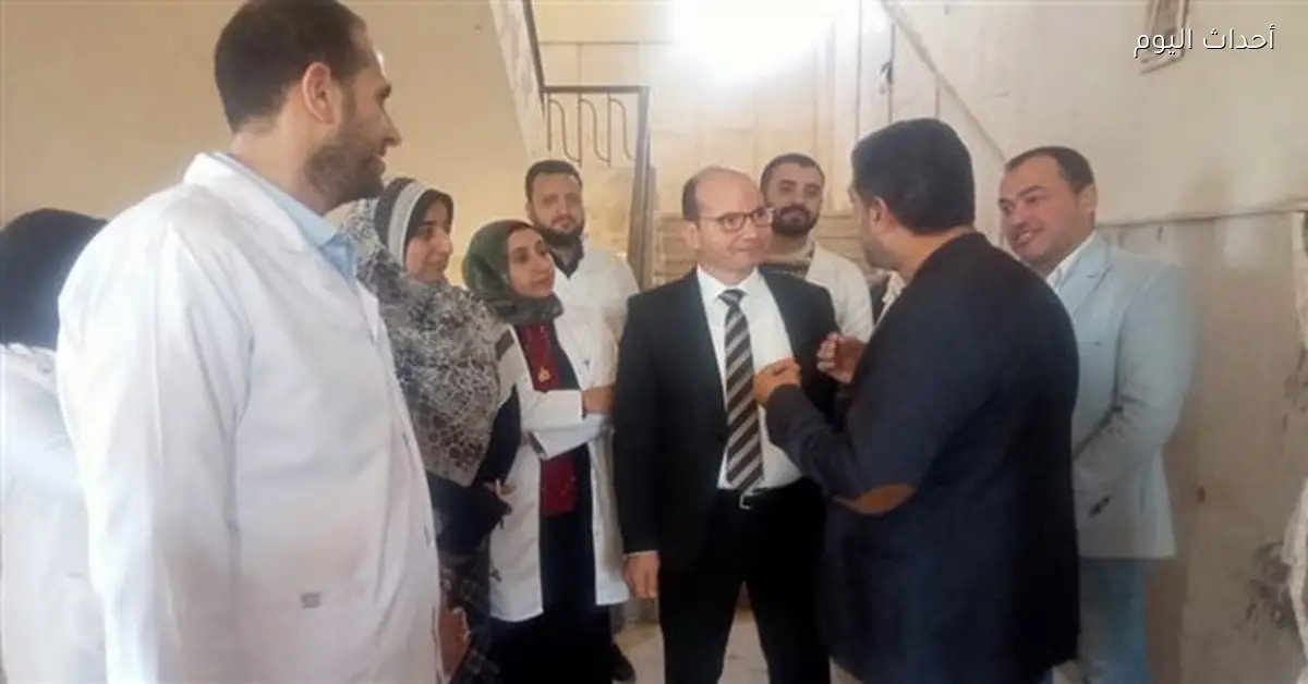 وكيل صحة الدقهلية يتفقد مستشفى جمصة المركزي