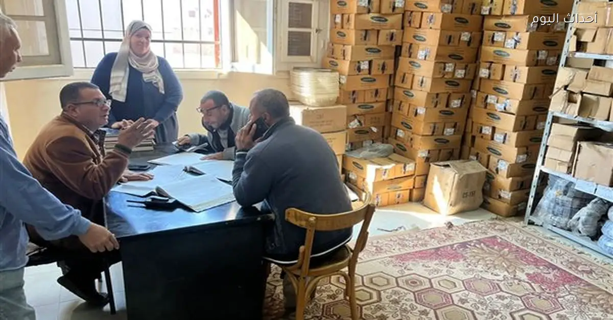 يونس يشكل لجنة لجرد مخازن سمسطا وحل مشكلة خط الطرد