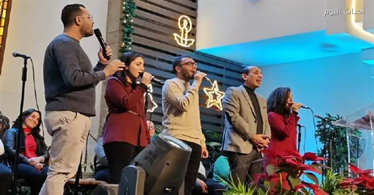 رئيس الطائفة الإنجيلية يشارك احتفالات رأس السنة الميلادية