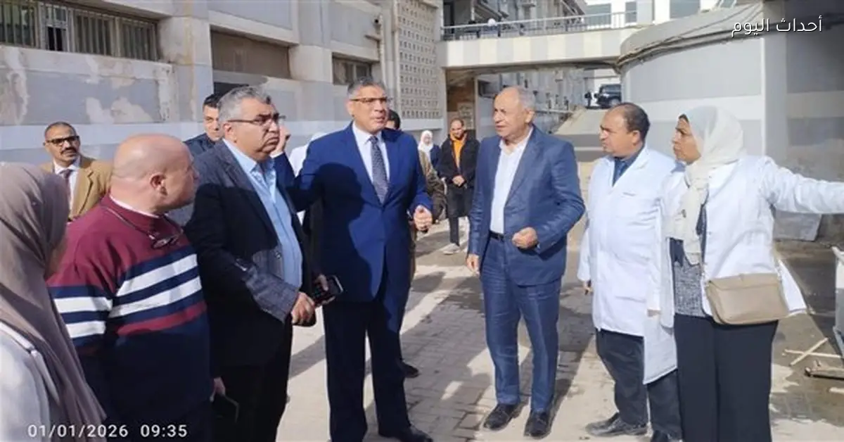 محافظ الجيزة ومساعد وزير الصحة يتفقدان مستشفى 6 أكتوبر