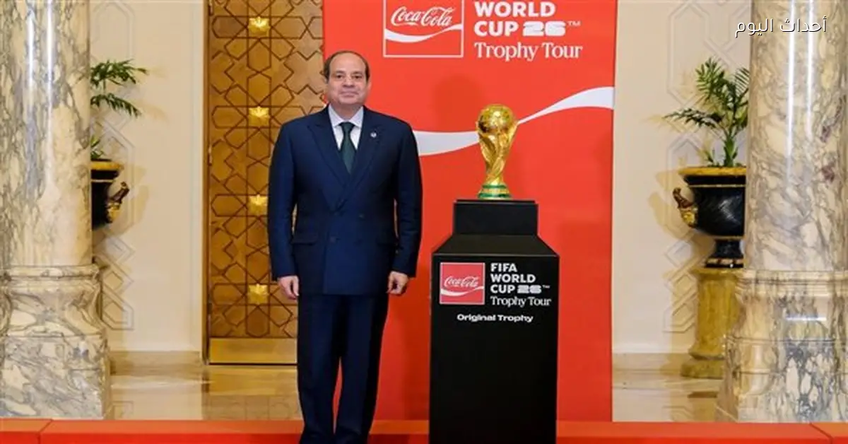 الرئيس السيسي يستقبل وفد الفيفا في القاهرة