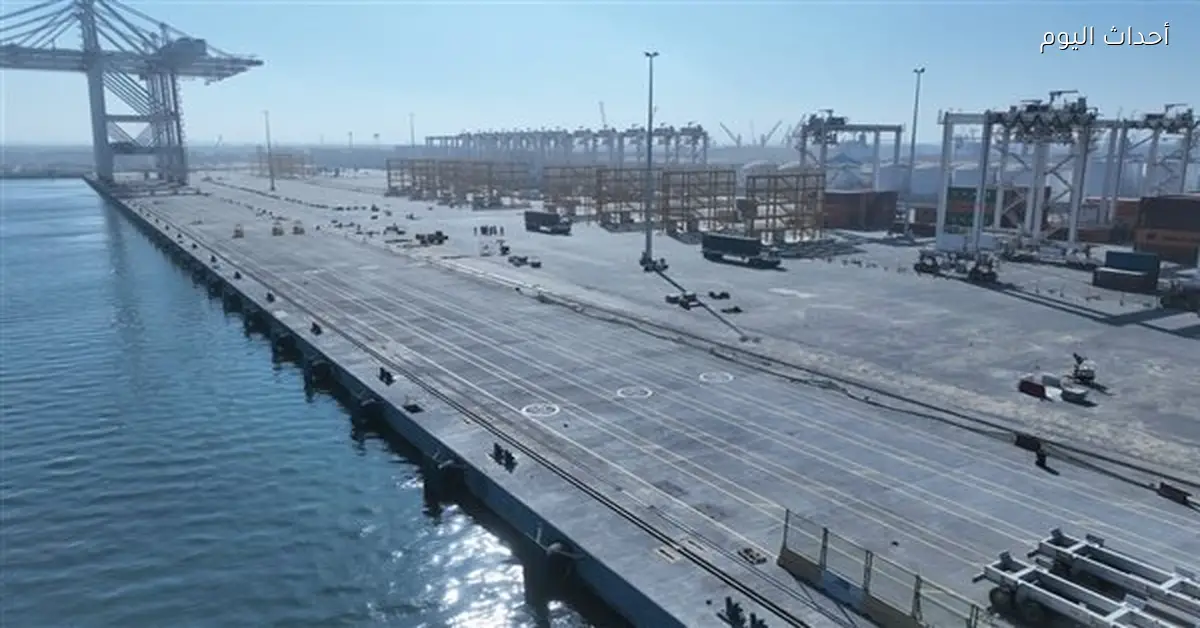 رفع كفاءة ميناء دمياط بمشروع تحيا مصر 1 لتعزيز دوره اللوجستي