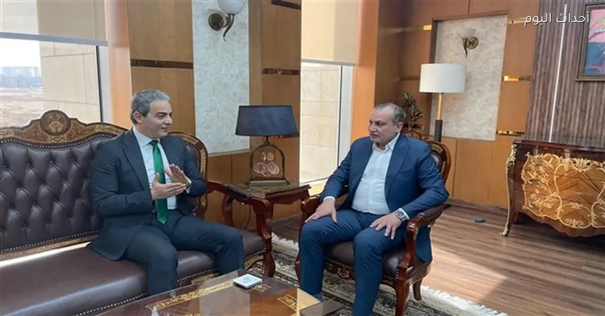 نقيب الإعلاميين يناقش توفير وحدات سكنية مع رئيس صندوق التنمية الحضرية