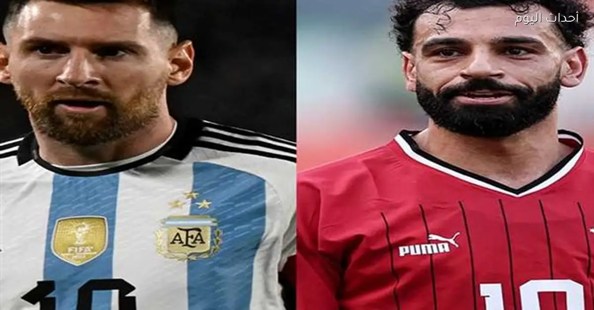 ميسي وصلاح في مشهدين مميزين قبل الكان