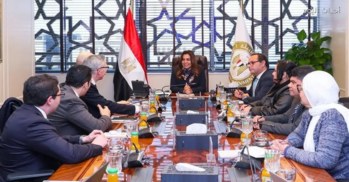 وزيرة التنمية المحلية تناقش مشروع محطة الرياح لحماية الطيور المهاجرة