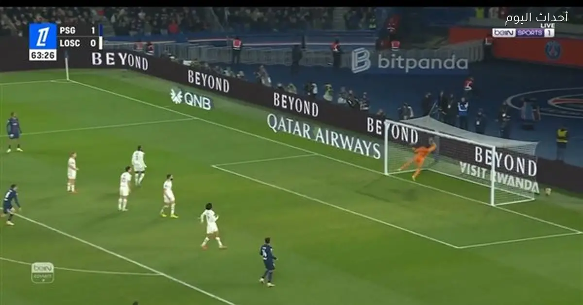 باريس سان جيرمان يفوز على ليل 3-0 في الشوط الثاني بأهداف ديمبلي