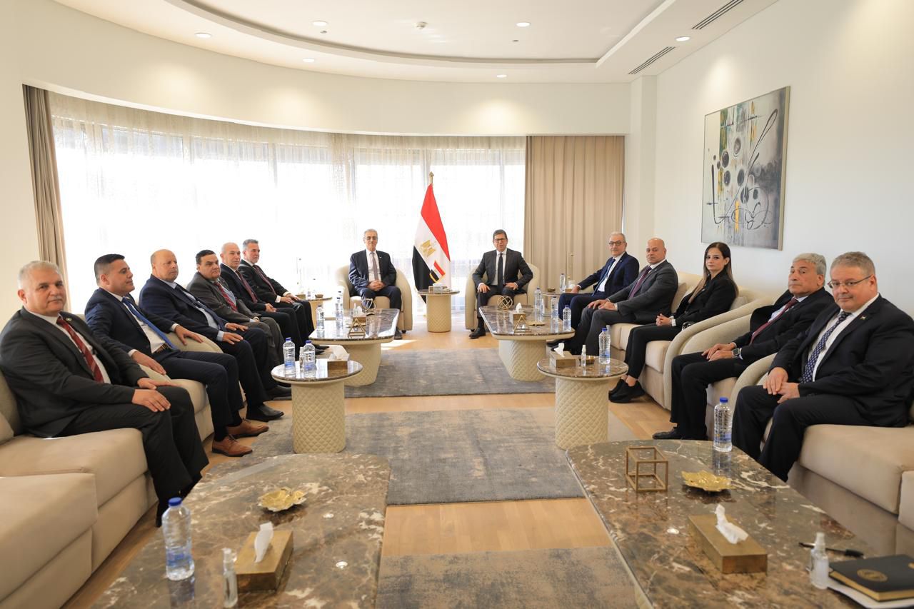 جانب من استقبال اللجنة