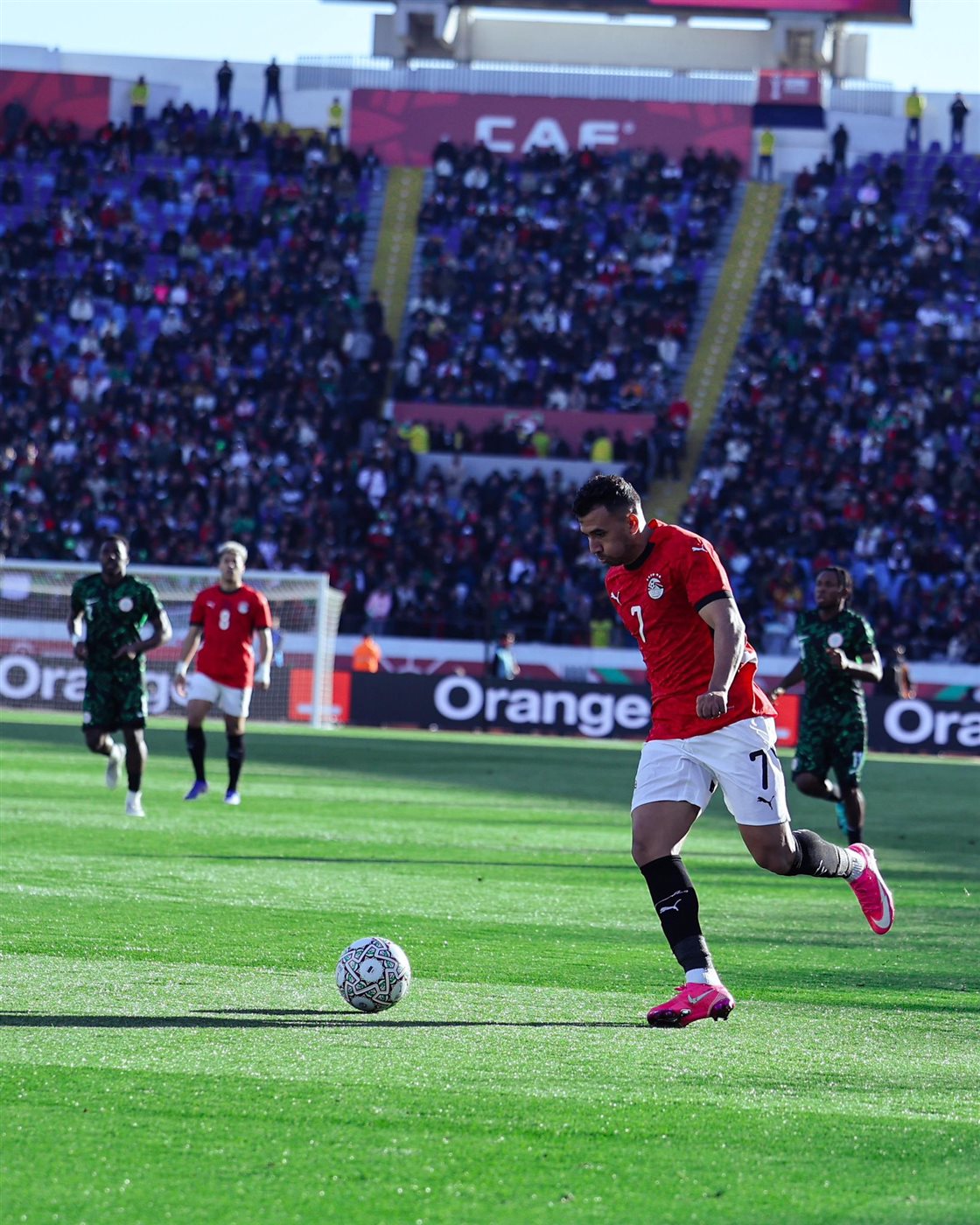 مصر ونيجيريا في كأس الأمم الأفريقية 2025