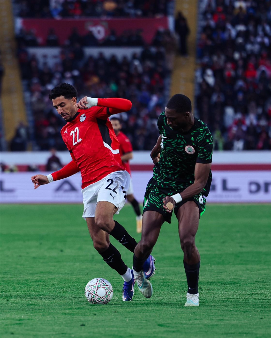 مصر ونيجيريا في كأس الأمم الأفريقية 2025<br> 