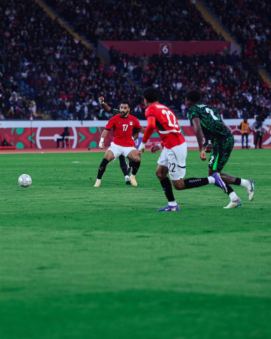 مصر ونيجيريا في كأس الأمم الأفريقية 2025<br> 