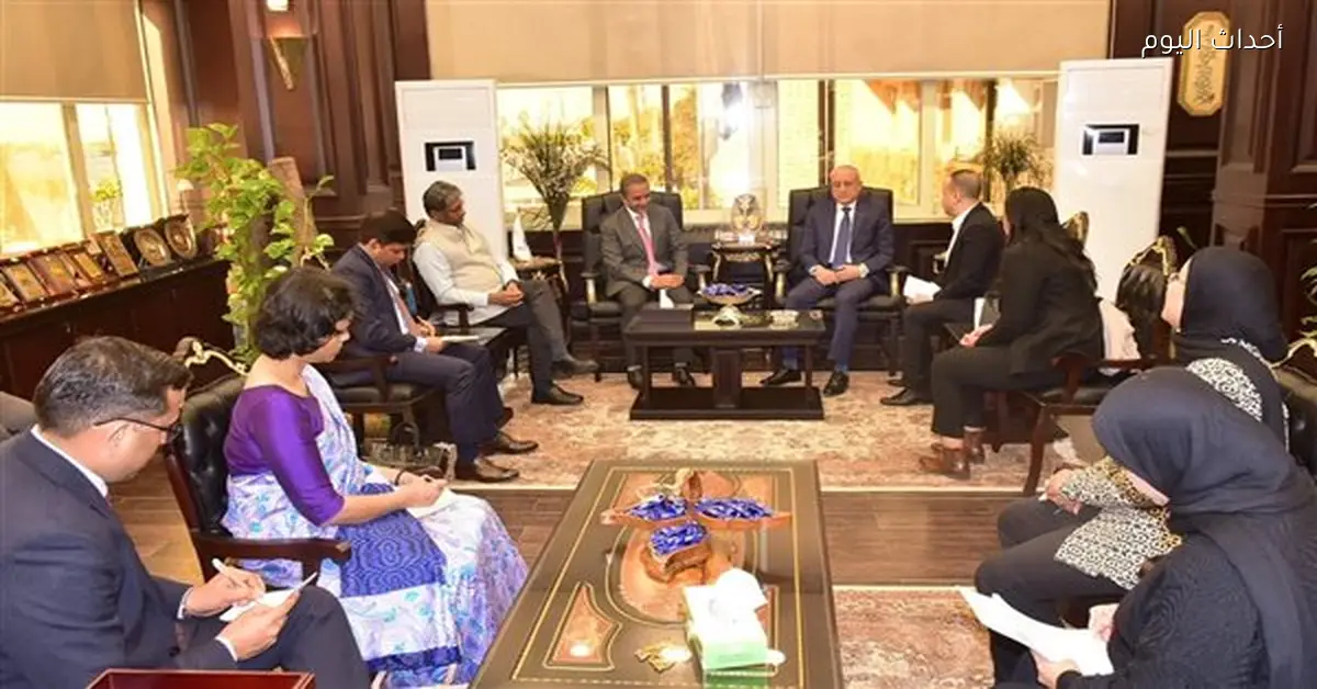 الأقصر تستقبل وفدًا هنديًا لبحث شراكة ثقافية وتعليمية